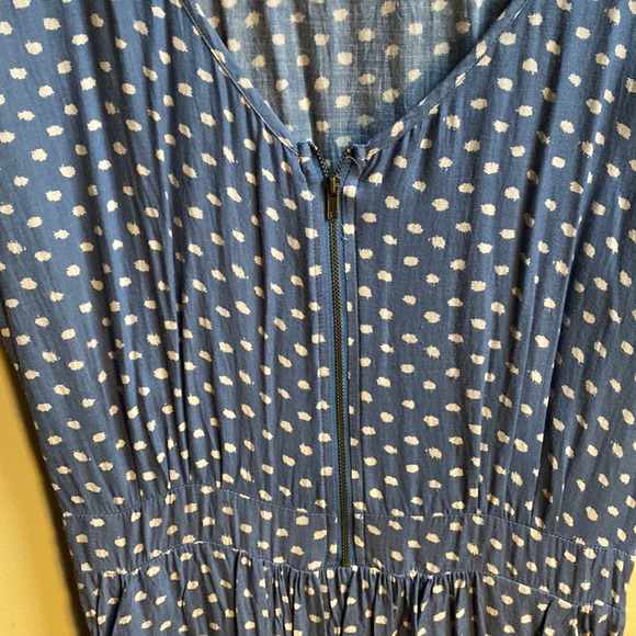 Blue polka dot tunic - Picture 3 of 4